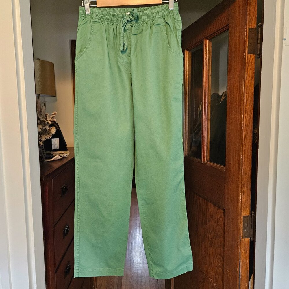 Urban Renewal Women's Green Drawstring Pants - Size Medium